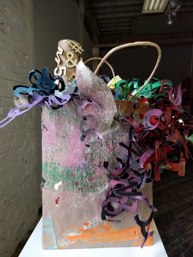 Amy's gift View 3, 2014, what Amy threw away.